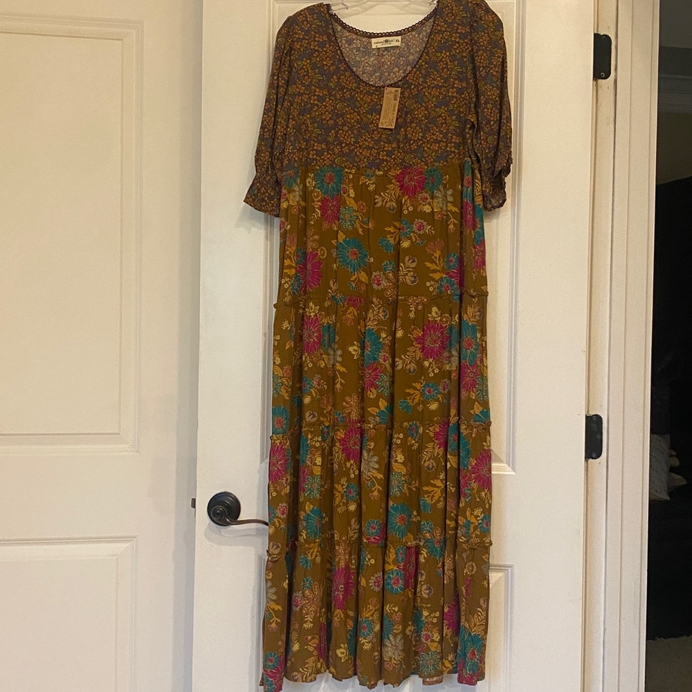 NWT NATURAL LIFE COLETTE DRESS XS